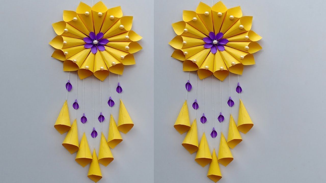 Diy Wall Hanging Decoration Room Decor Crafts Paper Craft