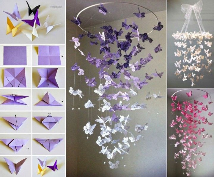 5 Awesome Paper Ceiling Hanging Craft Ideas Diy Room Decor